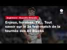 VIDÉO. Angleterre - Nouvelle-Zélande. Enjeux, horaires, TV... Tout savoir sur le 3e test-match de la tournée des All Blacks