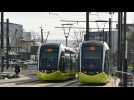 La deuxième ligne de tramway à Brest en phase de test à la gare