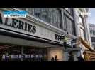 VIDÉO. Les lettres de l'enseigne Galeries Lafayette retirées au Mans : la fin d'une époque