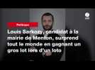 VIDEO. Louis Sarkozy, candidat à la mairie de Menton, surprend tout le monde en gagnant un gros lot lors d'un loto