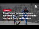 VIDÉO. Biathlon. Programme complet, enjeux, diffusion TV... Tout savoir sur la reprise à Geilo en Norvège
