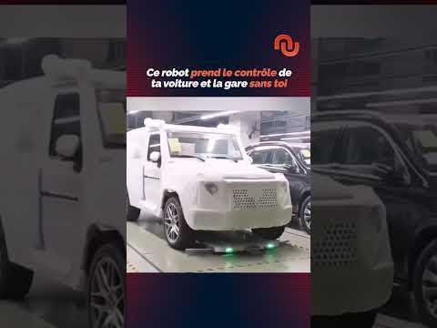 Ce robot gare ta voiture tout seul ! #shorts #tech #innovation