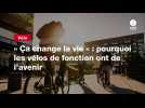 VIDEO. « Ça change la vie » : pourquoi les vélos de fonction ont de l'avenir