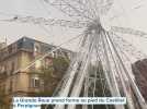 La Grande Roue se construit au pied du Castillet