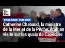 Boulogne : le maquereau au coeur des discussions lors de la visite de la ministre