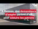 VIDÉO. Quand demandeurs d'emploi et chefs d'entreprise se rencontrent autour d'oeuvres d'art à Rennes