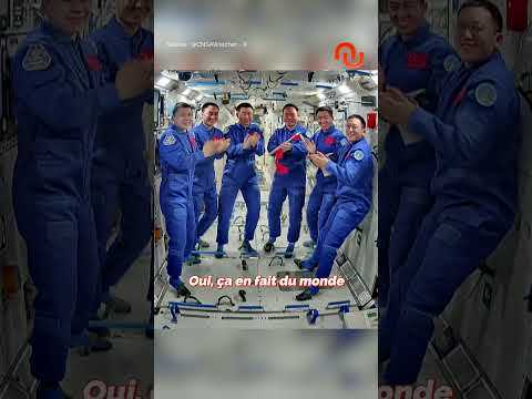 Des astronautes chinois sont coincés dans l’espace ! #shorts