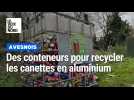 Des conteneurs installés pour recycler les canettes en aluminium dans l'Avesnois