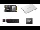 Vid�o Samsung au CES 2026 : la LPDDR6 est officielle, un SSD modulaire pour les voitures et un T7 recycl�