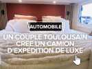 Un couple toulousain crée un camion d'expédition de luxe