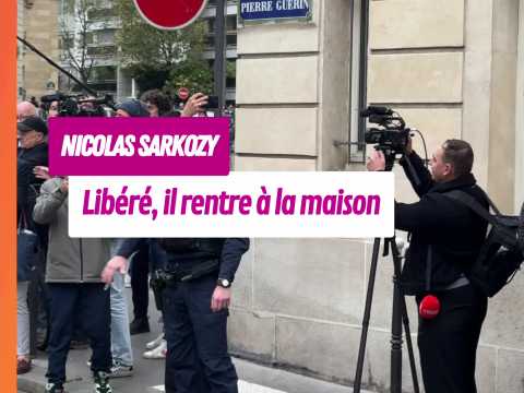 VIDEO : Nicolas Sarkozy libr : aprs vingt jours de dtention, l'ex-prsident de retour chez lui