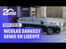 Nicolas Sarkozy de retour chez lui après sa mise en liberté sous contrôle judiciaire