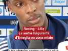 "J'ai vu beaucoup de bêtises dans les médias" : la sortie fulgurante d'Emegha, après la victoire du Racing contre Lille
