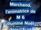 L'animatrice de M6 Karine Le Marchand illumine Noël dans l'Eure