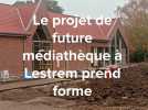 Lestrem : la future médiathèque prend forme