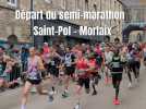 VIDÉO. Saint-Pol - Morlaix : revivez le départ du semi-marathon historique de Bretagne