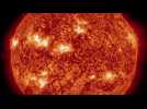 Triple tempête solaire de classe X : La Terre sous l'effet de la plus puissante éruption de l'année