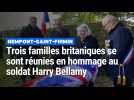 Ce 11 novembre, trois familles britaniques se sont réunies à Nempont-Saint-Firmin en hommage au soldat Harry Bellamy