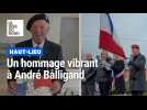 Avesnois : l'hommage poignant à André Balligand, porte-drapeau décédé en septembre dernier
