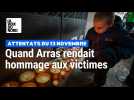 Quand Arras rendait hommage aux victimes des attentats du 13 novembre 2015