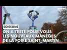 L'union a testé pour vous les nouveaux manèges de la foire Saint-Martin de Soissons
