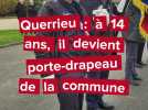 Querrieu : à 14 ans, il devient porte-drapeau de la commune