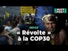 Les images de manifestants indigènes forçant l'entrée de la COP30 au Brésil