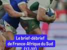 France-Afrique du Sud : Le Brief-Débrief de la défaite des Bleus (17-32)