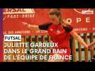 Juliette Gardeux, joueuse du Reims Métropole Futsal, part à la découverte de l'équipe de France