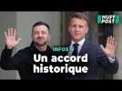 Zelensky reçu à l'Élysée : revoir l'intégralité du discours de Macron sur l'aide à l'Ukraine