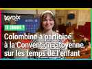 Colombine, 16 ans, a participé à la Convention citoyenne sur les temps de l'enfant