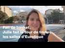 VIDÉO. Fan de basket, elle veut devenir journaliste de sport et se lance dans un tour de toutes les salles d'Euroligue