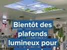 En pédiatrie au CHU de Rouen, bientôt des plafonds lumineux pour apaiser les petits patients ?