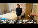 Une nouvelle offre d'hébergement au restaurant Le Quai de Champagne à Troyes