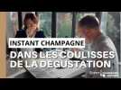Dans les coulisses de la dégustation de l'Instant Champagne