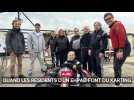 Quand les résidents d'un Ehpad font du karting