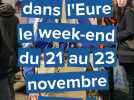 On fait dans l'Eure le week-end du 21, 22 et 23 novembre 2025 ?