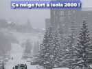 Isola 2000 : Déjà plus 15 centimètres tombés depuis cette nuit, voici les images !