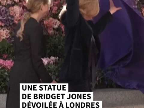 VIDEO : Une statue de Bridget Jones dvoile…