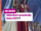 Fatima Bosch couronnée Miss Univers 2025