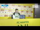 VIDÉO. FC Nantes : « Pas de calcul à faire, c'est victoire obligatoire », lance Lopes avant la réception de Lorient