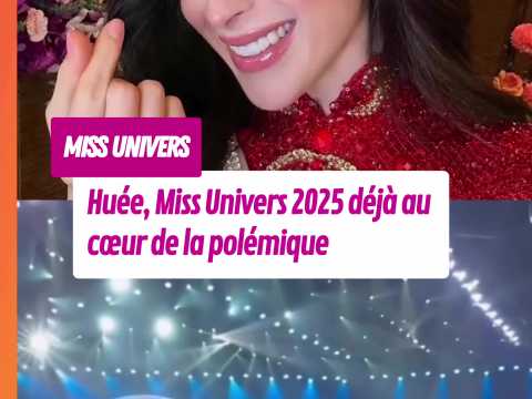 VIDEO : Miss Univers 2025 hue lors de son sa…