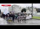 VIDÉO. 600 manifestants contre les violences sexuelles et sexistes faites aux femmes dans les rues d'Angers