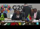 G20 en Afrique du Sud: un texte commun adopté malgré le boycott américain