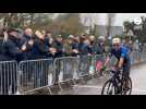 VIDEO. « Je vais rentrer, je vais être content »: le médaillé olympique Valentin Madouas au cyclo-cross de Gouesnou