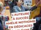 Littérature - "C'est toujours magique de la revoir" : des fans émus de rencontrer Amélie Nothomb à Orléans