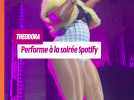 Theodora performe à la soirée Spotify