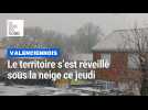 Le Valenciennois s'est réveillé sous la neige ce jeudi