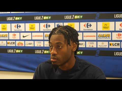 Avant USBCO - GF38. Shaquil Delos : "On est sur le bon chemin"