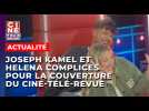 Helena et Joseph Kamel très complices pour la couverture du Ciné-Télé-Revue et "The Voice Kids"